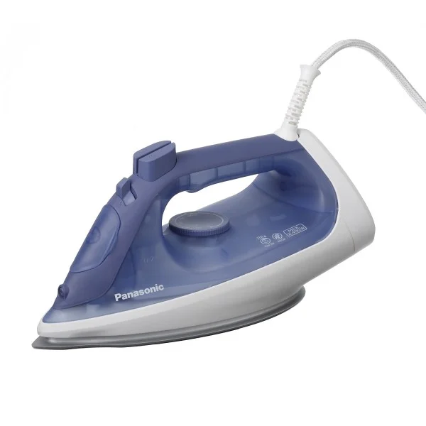 Panasonic 2400Watts, Silver Titanium Soleplate Steam Iron, Blue - NI-S530ATH